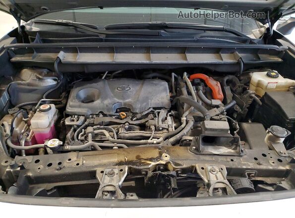 5TDGBRCH8LS503663 2020 TOYOTA HIGHLANDER Silver Вид підкапотного простору
