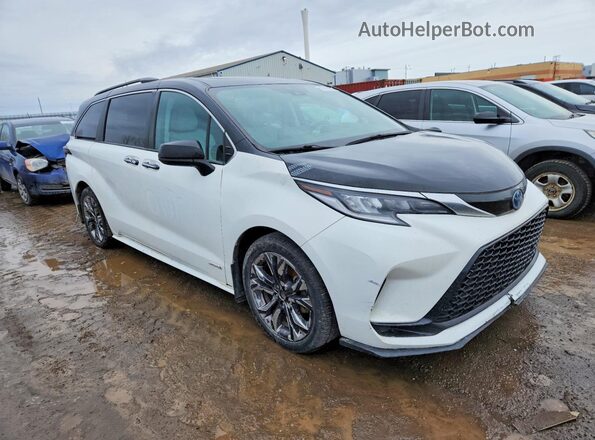 5TDGRKEC9MS007969 2021 TOYOTA SIENNA Black Delantero derecho