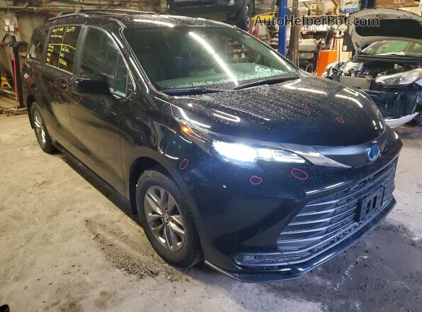 5TDGSKFC4SS206704 2025 TOYOTA SIENNA Black Առջևի աջ