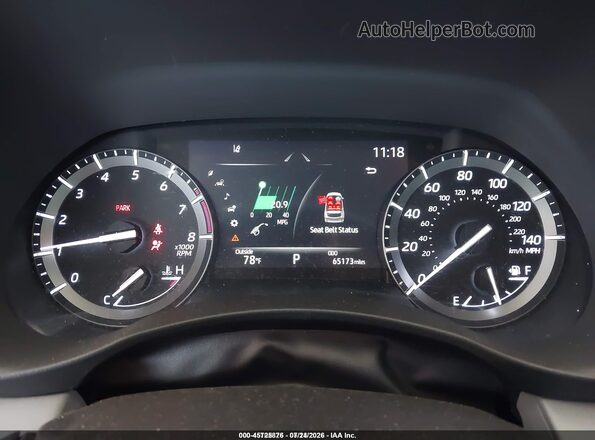 5TDGZRAH0MS533269 2021 TOYOTA HIGHLANDER Белый Вид задних сидений