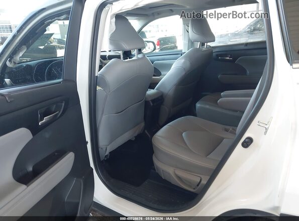 5TDGZRAH0MS533269 2021 TOYOTA HIGHLANDER Белый Вид наклейки с VIN-кодом