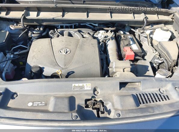 5TDGZRAH2MS527439 2021 TOYOTA HIGHLANDER Gray Vista trasera