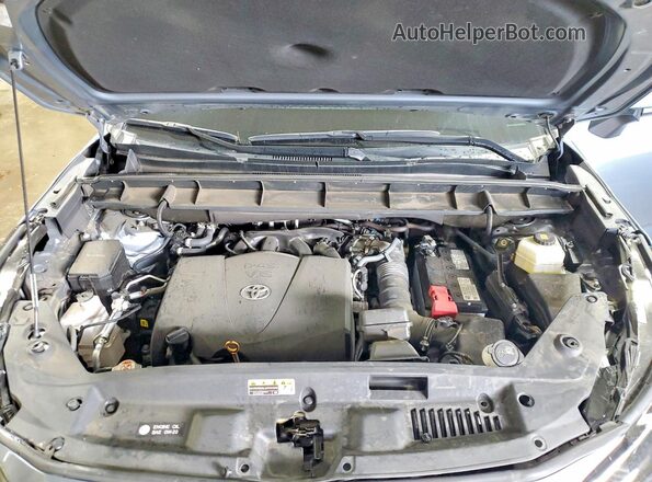 5TDGZRAH3MS081589 2021 TOYOTA HIGHLANDER Синий Вид подкапотного пространства