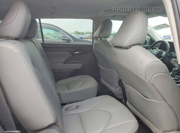 5TDGZRAH5LS019996 2020 TOYOTA HIGHLANDER Silver Սալոնի հետևի տեսք