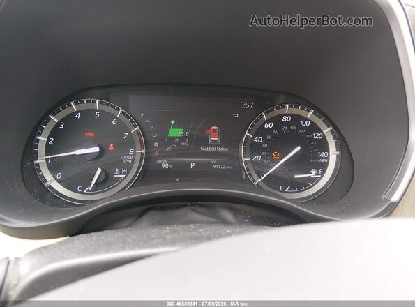 5TDGZRAH5LS023417 2020 TOYOTA HIGHLANDER Burgundy Widok tylnych siedzeń