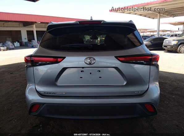 5TDGZRAH5MS537740 2021 TOYOTA HIGHLANDER Gray 
