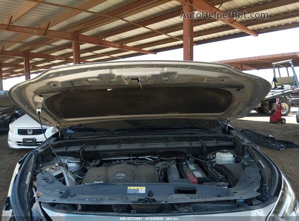5TDGZRAH5MS537740 2021 TOYOTA HIGHLANDER Gray Вид ззаду