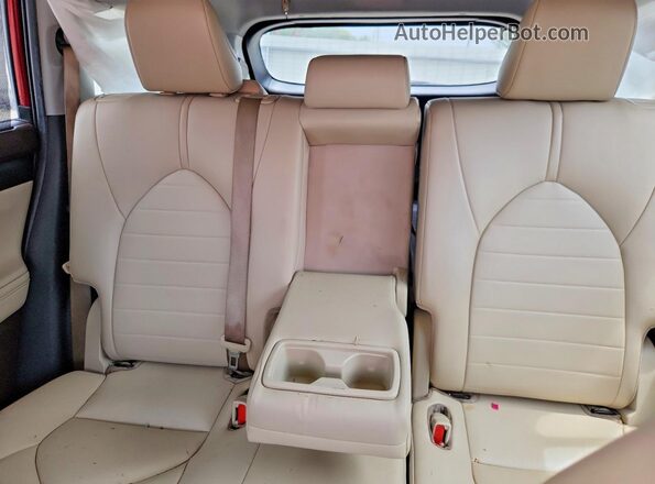 5TDGZRAH6MS035223 2021 TOYOTA HIGHLANDER Red უკანა სავარძლების ხედი