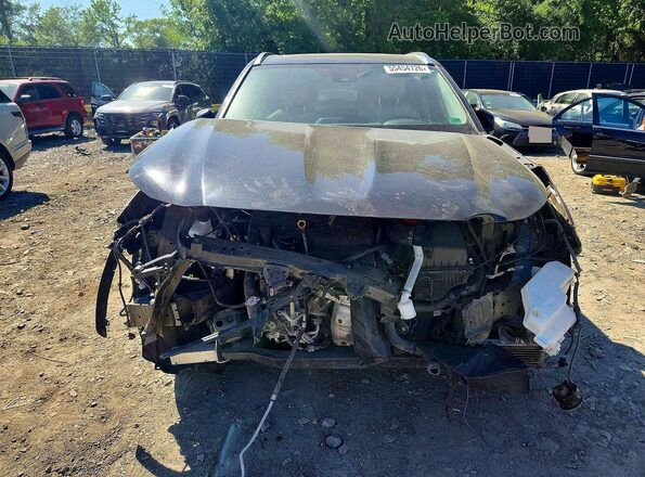 5TDGZRAH7MS039152 2021 TOYOTA HIGHLANDER Черный Вид спереди