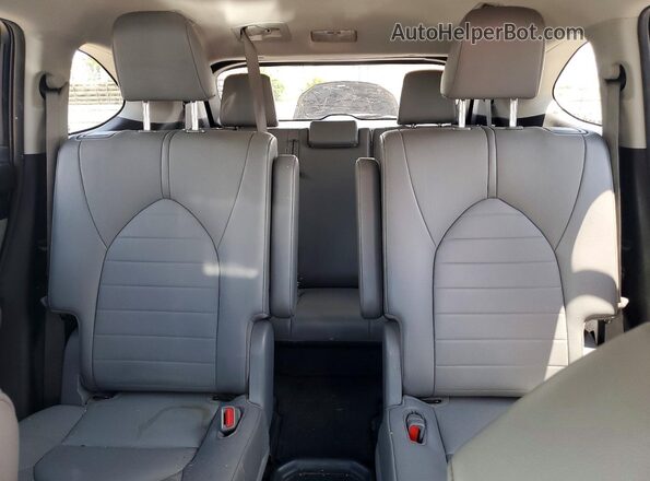 5TDGZRAH7MS062284 2021 TOYOTA HIGHLANDER Blue Widok tylnych siedzeń