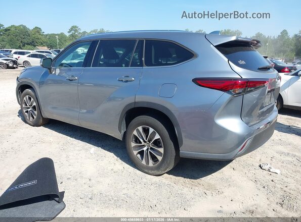 5TDGZRAH8LS008068 2020 TOYOTA HIGHLANDER Gray Задня ліва чверть