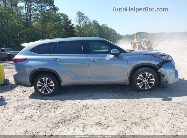 5TDGZRAH8LS008068 2020 TOYOTA HIGHLANDER Gray Панорамний вид салону 360°