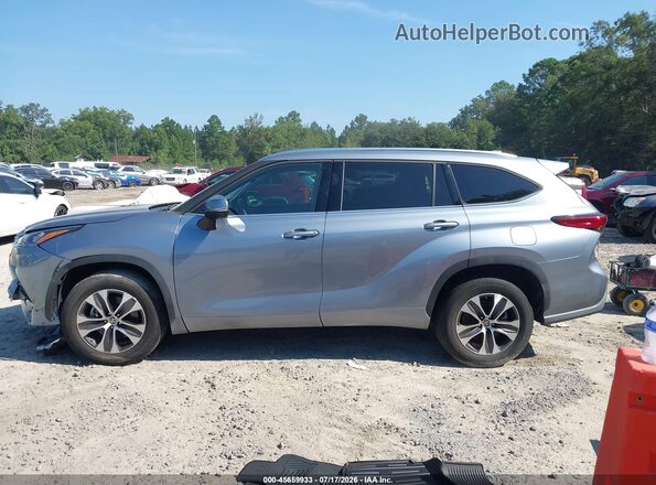 5TDGZRAH8LS008068 2020 TOYOTA HIGHLANDER Gray 