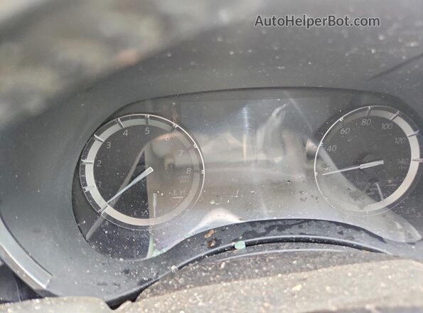5TDGZRAH8MS042772 2021 TOYOTA HIGHLANDER Blue Вид щитка приладів