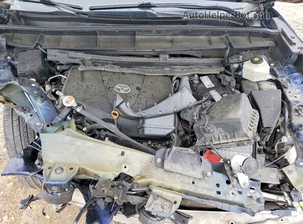 5TDGZRAH9MS062903 2021 TOYOTA HIGHLANDER Blue Engine compartment view