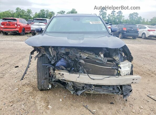 5TDGZRAH9MS062903 2021 TOYOTA HIGHLANDER Blue Front view