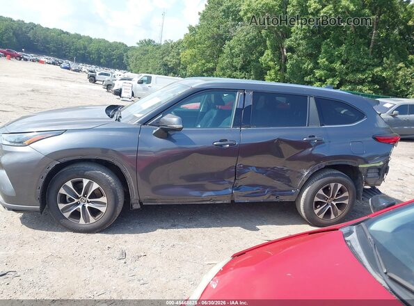 5TDGZRAHXMS516754 2021 TOYOTA HIGHLANDER Gray 