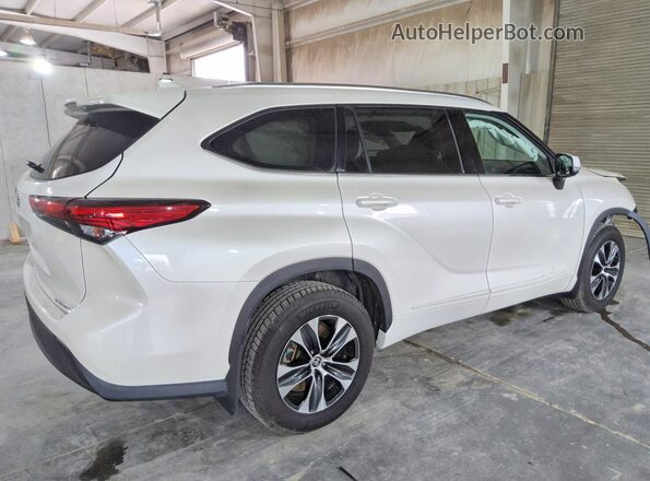 5TDGZRBH0LS502245 2020 TOYOTA HIGHLANDER White Trasero derecho