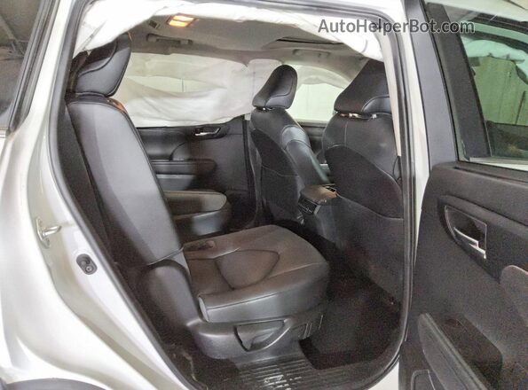 5TDGZRBH0LS502245 2020 TOYOTA HIGHLANDER White Vista interior trasera