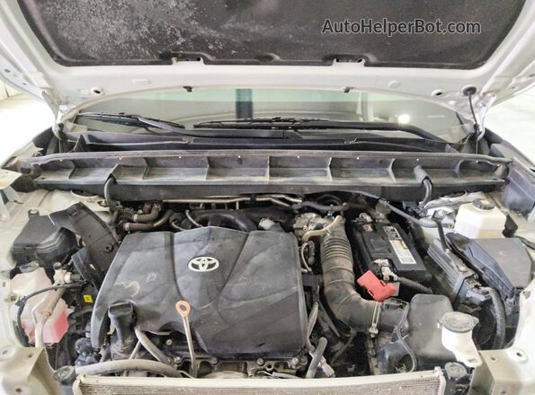 5TDGZRBH0LS502245 2020 TOYOTA HIGHLANDER White Vista del compartimento del motor