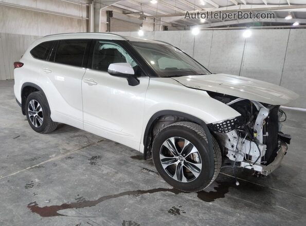 5TDGZRBH0LS502245 2020 TOYOTA HIGHLANDER White 
