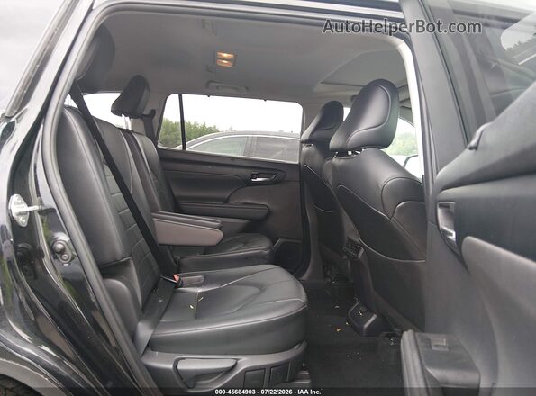 5TDGZRBH0MS540317 2021 TOYOTA HIGHLANDER Black Вид наклейки з VIN-кодом
