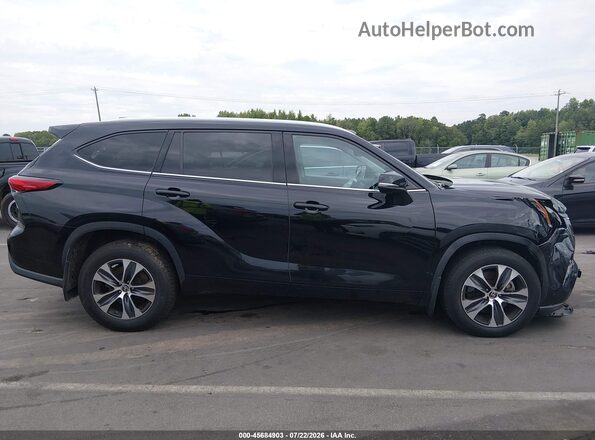 5TDGZRBH0MS540317 2021 TOYOTA HIGHLANDER Black Вид щитка приладів