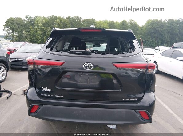 5TDGZRBH0MS540317 2021 TOYOTA HIGHLANDER Black 