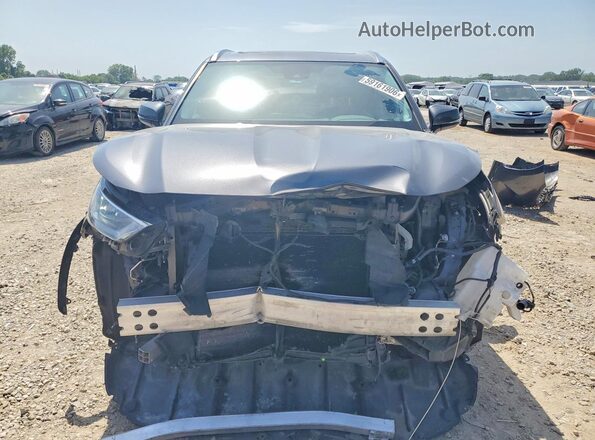 5TDGZRBH1LS039306 2020 TOYOTA HIGHLANDER Gray Դիմացի տեսք