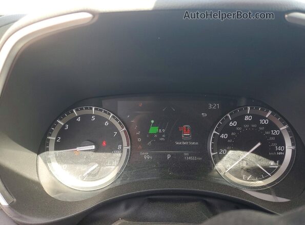 5TDGZRBH1LS039306 2020 TOYOTA HIGHLANDER Gray Սարքավորումների վահանակի տեսք