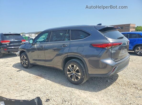 5TDGZRBH1LS039306 2020 TOYOTA HIGHLANDER Gray Հետևի ձախ