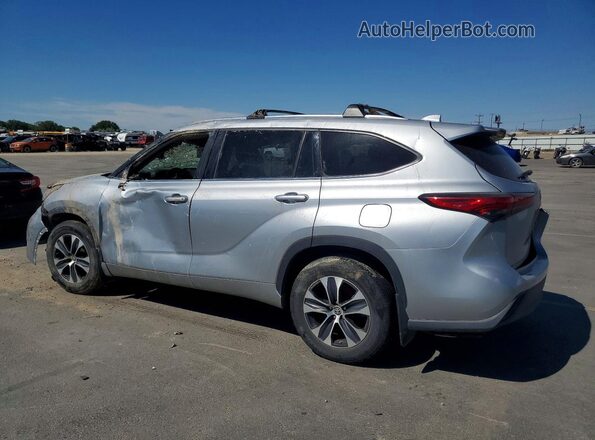 5TDGZRBH4LS500434 2020 TOYOTA HIGHLANDER Silver უკანა მარცხენა