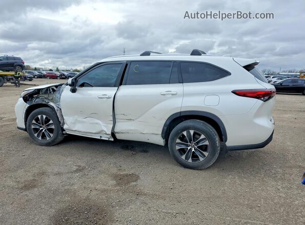5TDGZRBH4LS500496 2020 TOYOTA HIGHLANDER White Задня ліва чверть