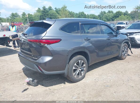 5TDGZRBH4LS512468 2020 TOYOTA HIGHLANDER Gray Tył prawy