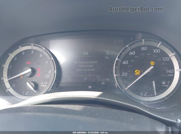 5TDGZRBH4LS512468 2020 TOYOTA HIGHLANDER Gray Widok tylnych siedzeń