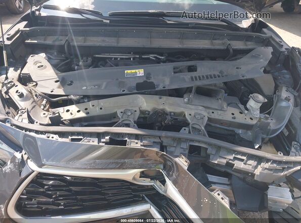 5TDGZRBH4LS512468 2020 TOYOTA HIGHLANDER Gray Widok z tyłu