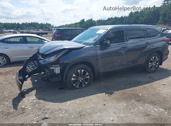 5TDGZRBH4LS512468 2020 TOYOTA HIGHLANDER Gray 
