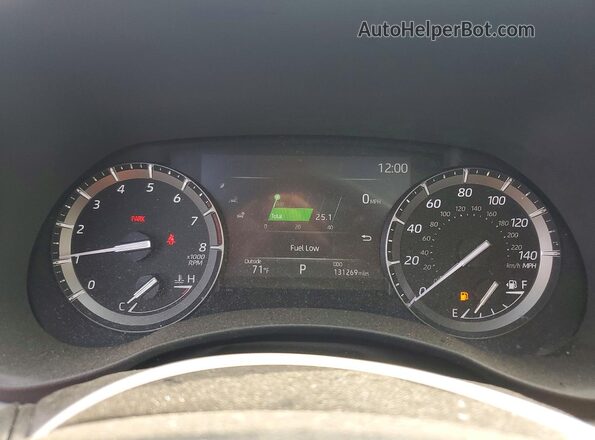 5TDGZRBH4MS137618 2021 TOYOTA HIGHLANDER White Widok zestawu wskaźników