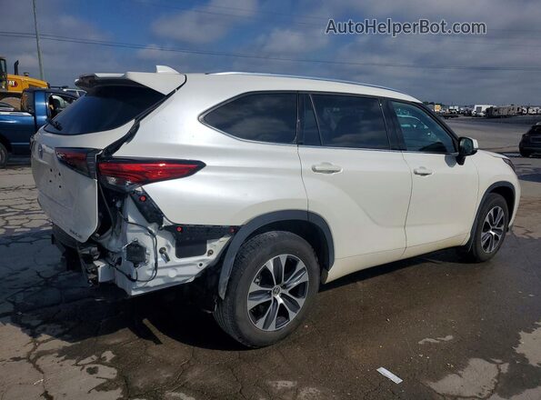 5TDGZRBH4MS137618 2021 TOYOTA HIGHLANDER White Tył prawy