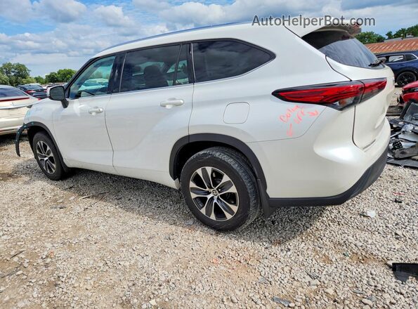 5TDGZRBH5MS065974 2021 TOYOTA HIGHLANDER White Задня ліва чверть
