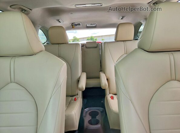 5TDGZRBH5MS065974 2021 TOYOTA HIGHLANDER White Вид задніх сидінь