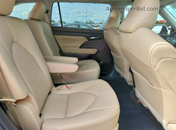 5TDGZRBH5MS065974 2021 TOYOTA HIGHLANDER White Вид задньої частини салону