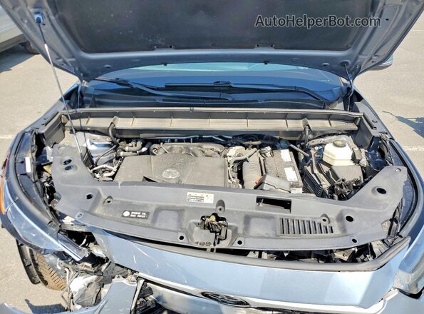 5TDGZRBH7MS078242 2021 TOYOTA HIGHLANDER Синий Вид подкапотного пространства