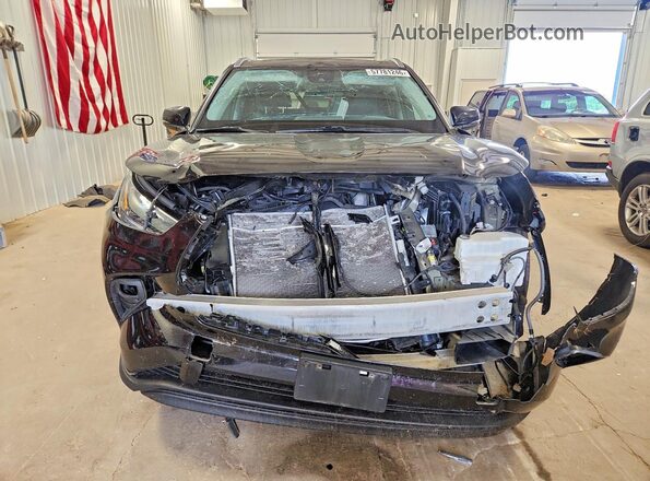 5TDGZRBH7MS084509 2021 TOYOTA HIGHLANDER Brown Widok z przodu