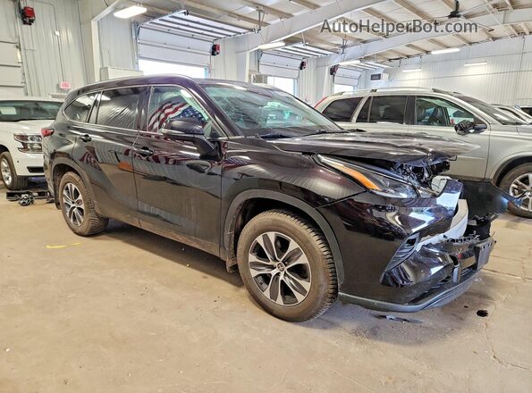 5TDGZRBH7MS084509 2021 TOYOTA HIGHLANDER Brown Przód prawy