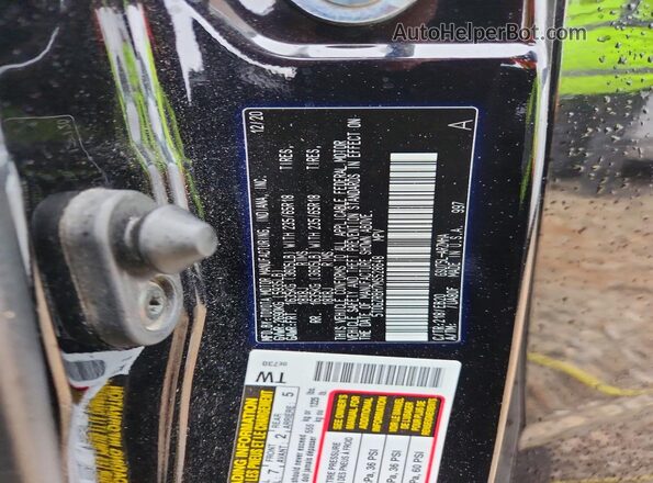 5TDGZRBH7MS528648 2021 TOYOTA HIGHLANDER Black ძრავის განყოფილების ხედი