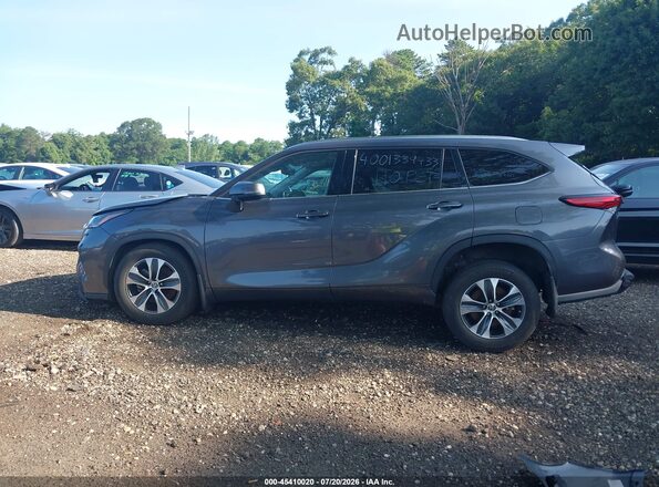 5TDGZRBH8MS529002 2021 TOYOTA HIGHLANDER Gray Панорамний вид салону 360°