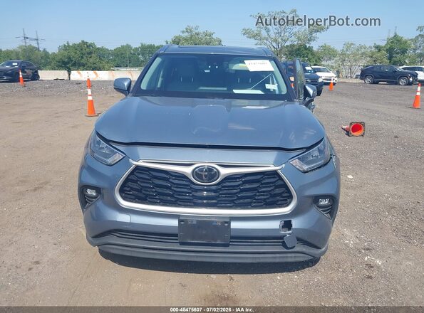 5TDGZRBHXLS048862 2020 TOYOTA HIGHLANDER Gray Vista del cuadro de instrumentos