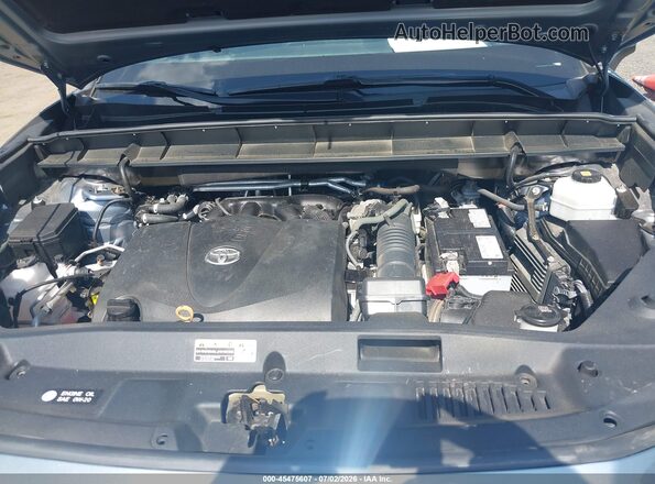 5TDGZRBHXLS048862 2020 TOYOTA HIGHLANDER Gray Vista trasera