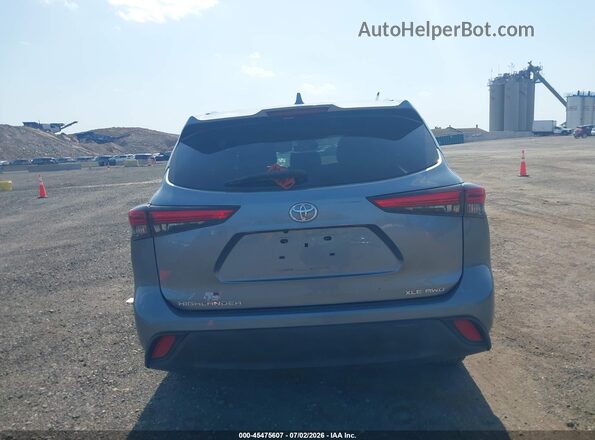 5TDGZRBHXLS048862 2020 TOYOTA HIGHLANDER Gray 